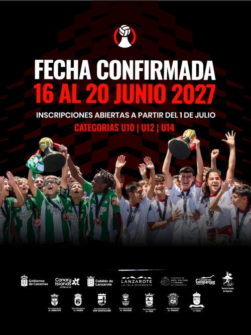 Team registration – Lanzarote International Cup 2027 (4th Edition)